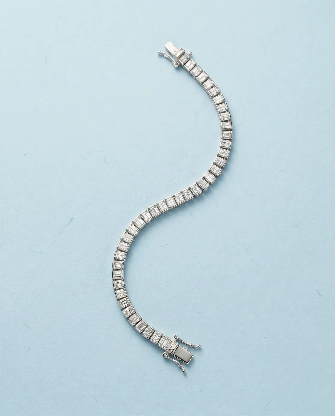 VJ01.1 Regal Baguette Tennis Bracelet - Image 1