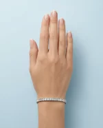 Regal Baguette Tennis Bracelet - Image 2