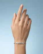 Vintage Emerald-Link Bracelet - Image 2