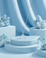 Ocean Crest Diamond Pendant - Image 2