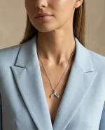 Ocean Crest Diamond Pendant - Image 3
