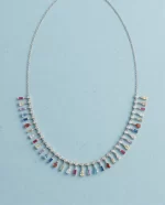 Prism Charm Diamond Necklace