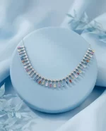 Prism Charm Diamond Necklace - Image 3