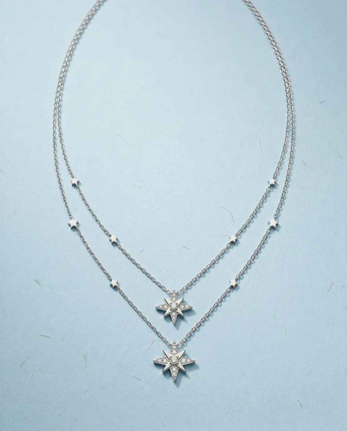 VJ24.1 Starlight Layered Pendant Necklace - Image 1