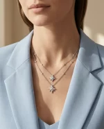 Starlight Layered Pendant Necklace - Image 2