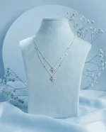 Starlight Layered Pendant Necklace - Image 3
