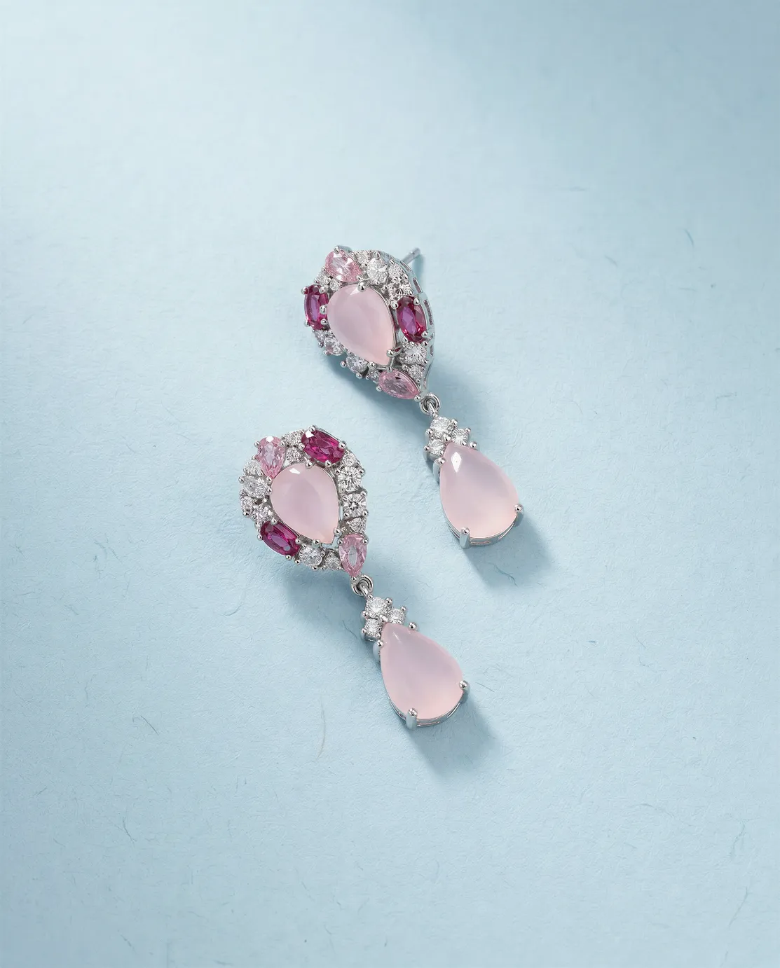VJ29.1 Rosé Cascade Pendant Set - Image 1
