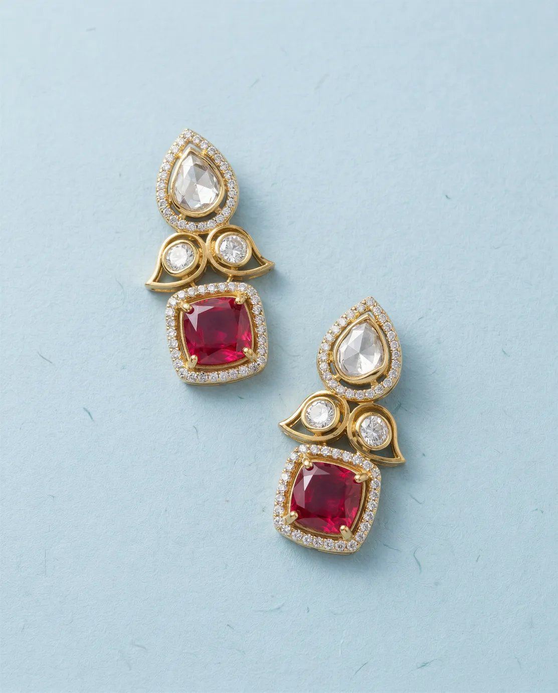 VJ31.1 Ruby Royale Pendant Set - Image 1