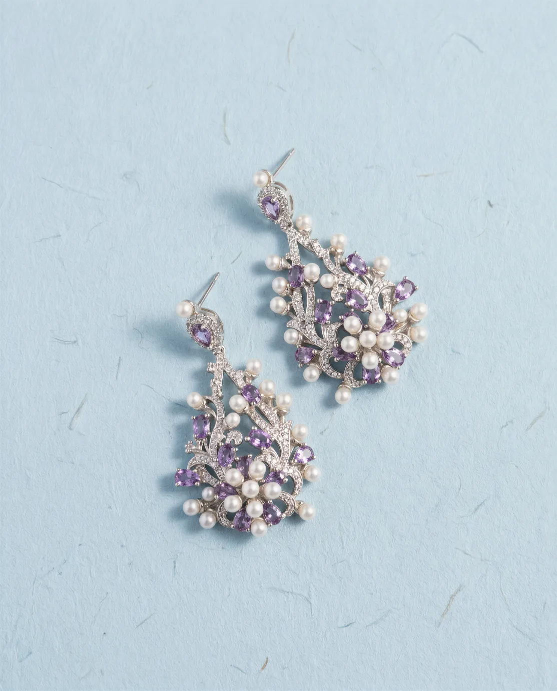 VJ32.1 Amethyst Pearl Cascade Set - Image 1