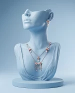 Pearl Blossom Necklace Set