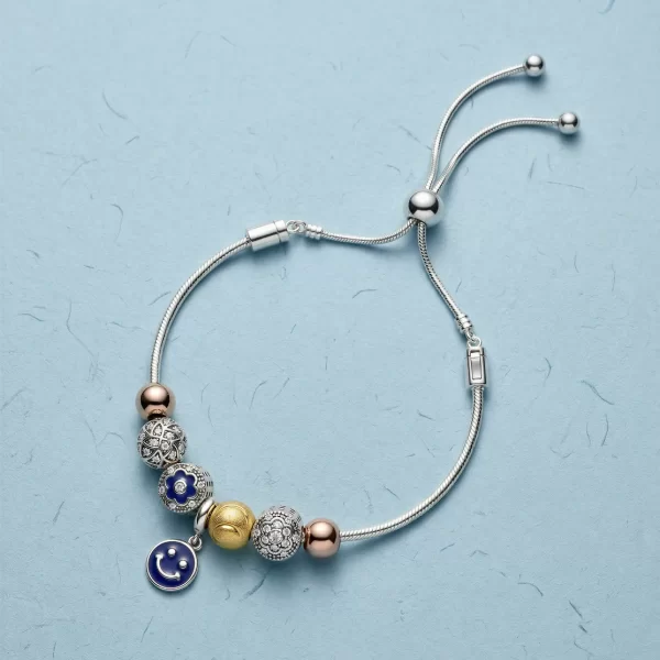 Smiley Luxe Charm Bracelet