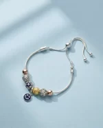 Smiley Luxe Charm Bracelet - Image 3