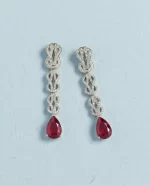 Scarlet Drop Earrings